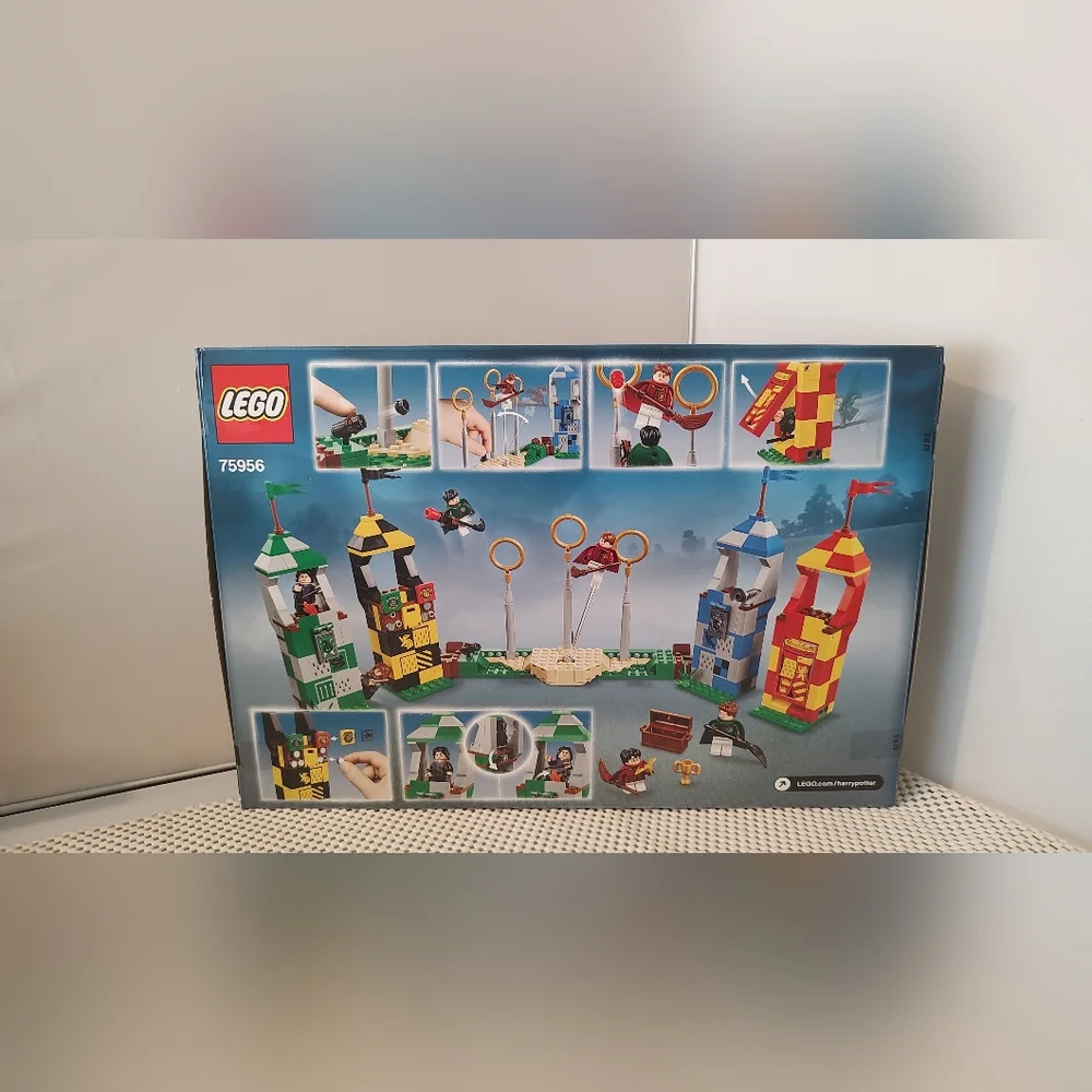 Lego 75956 Quidditch Match Harry Potter Building Toy Set Wizarding World NWT